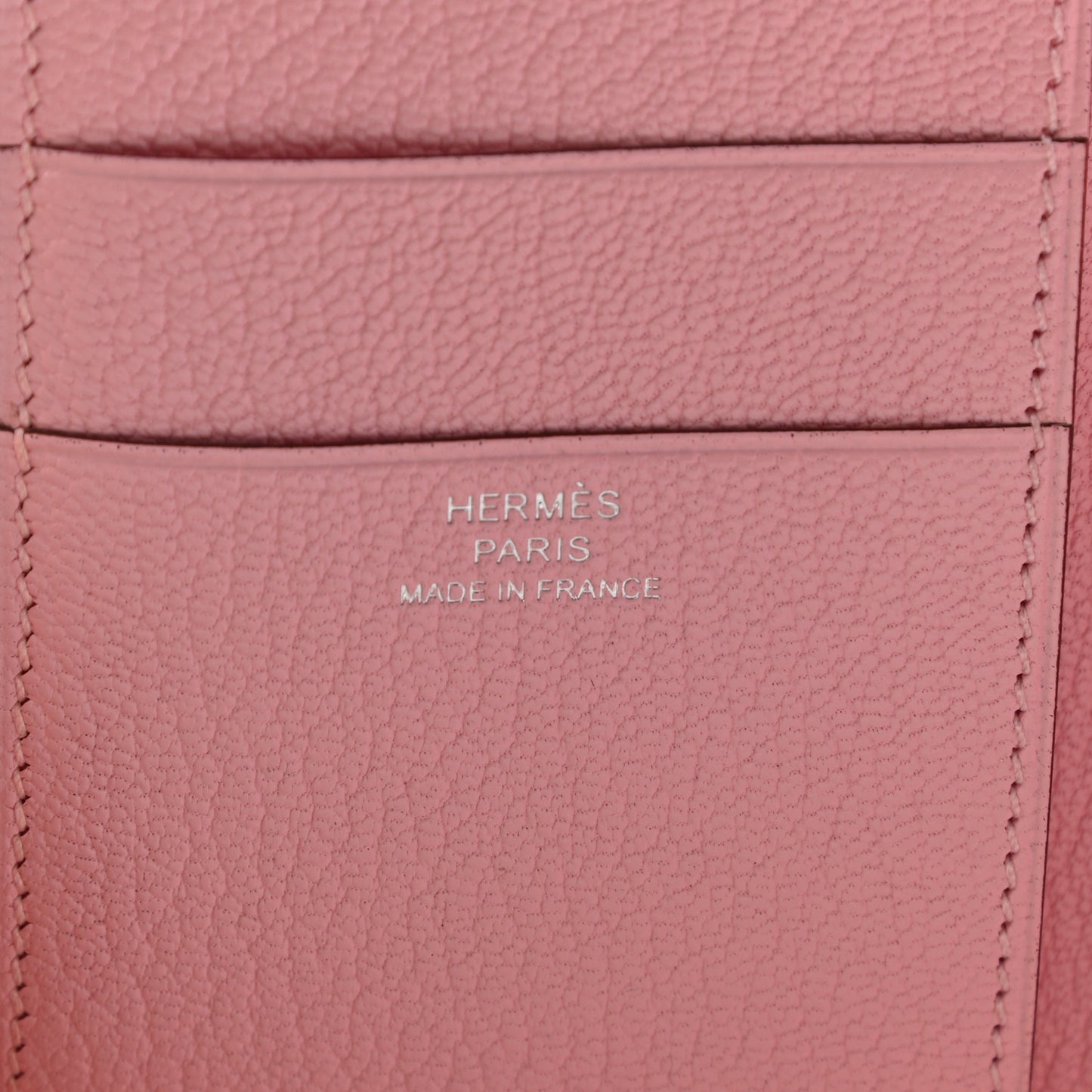 Chevre Mysore Tri-Fold Compact Bearn Wallet Rose Sakura