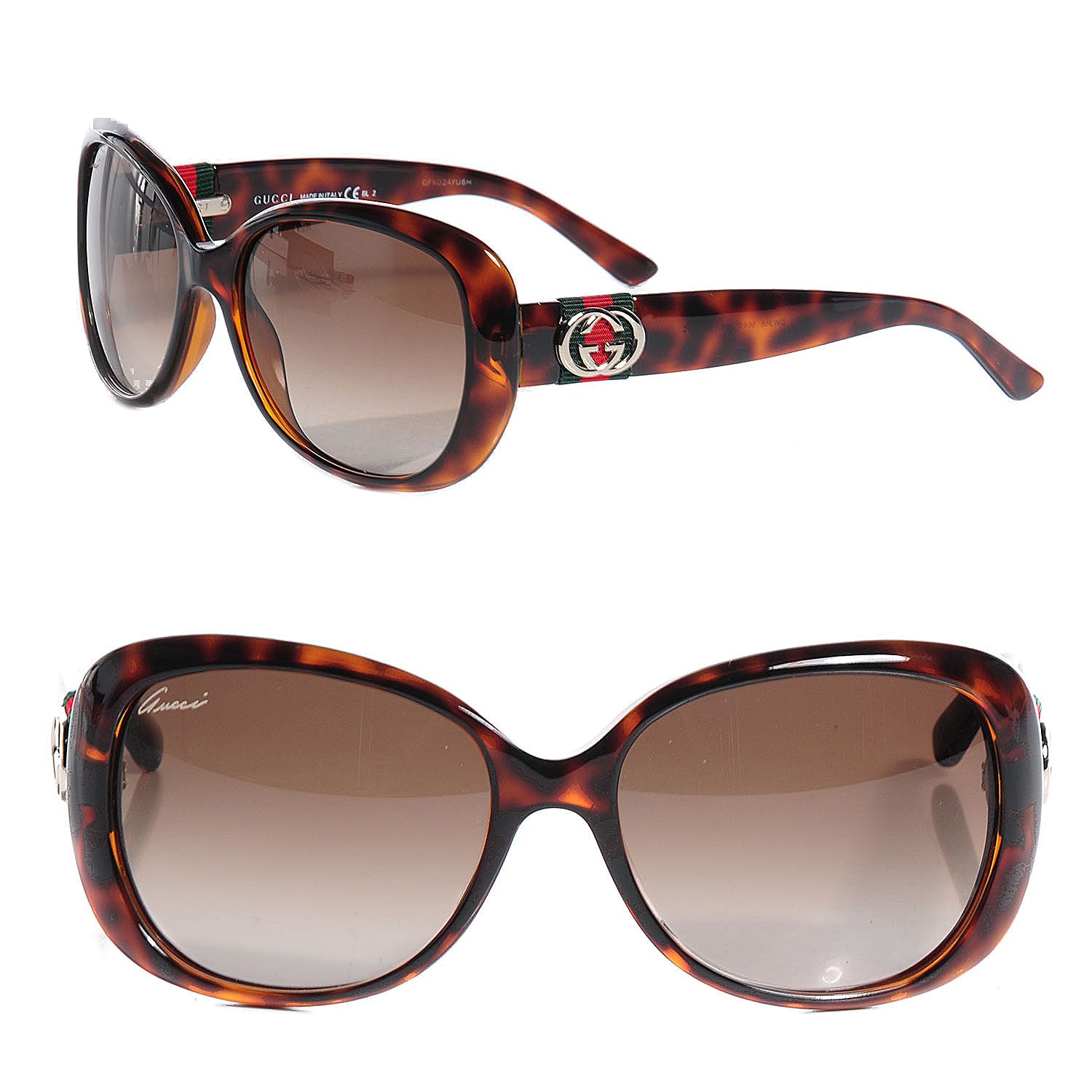 Gucci Optyl Frame Sunglasses 3644/S Dark Tortoiseshell 1 of 4