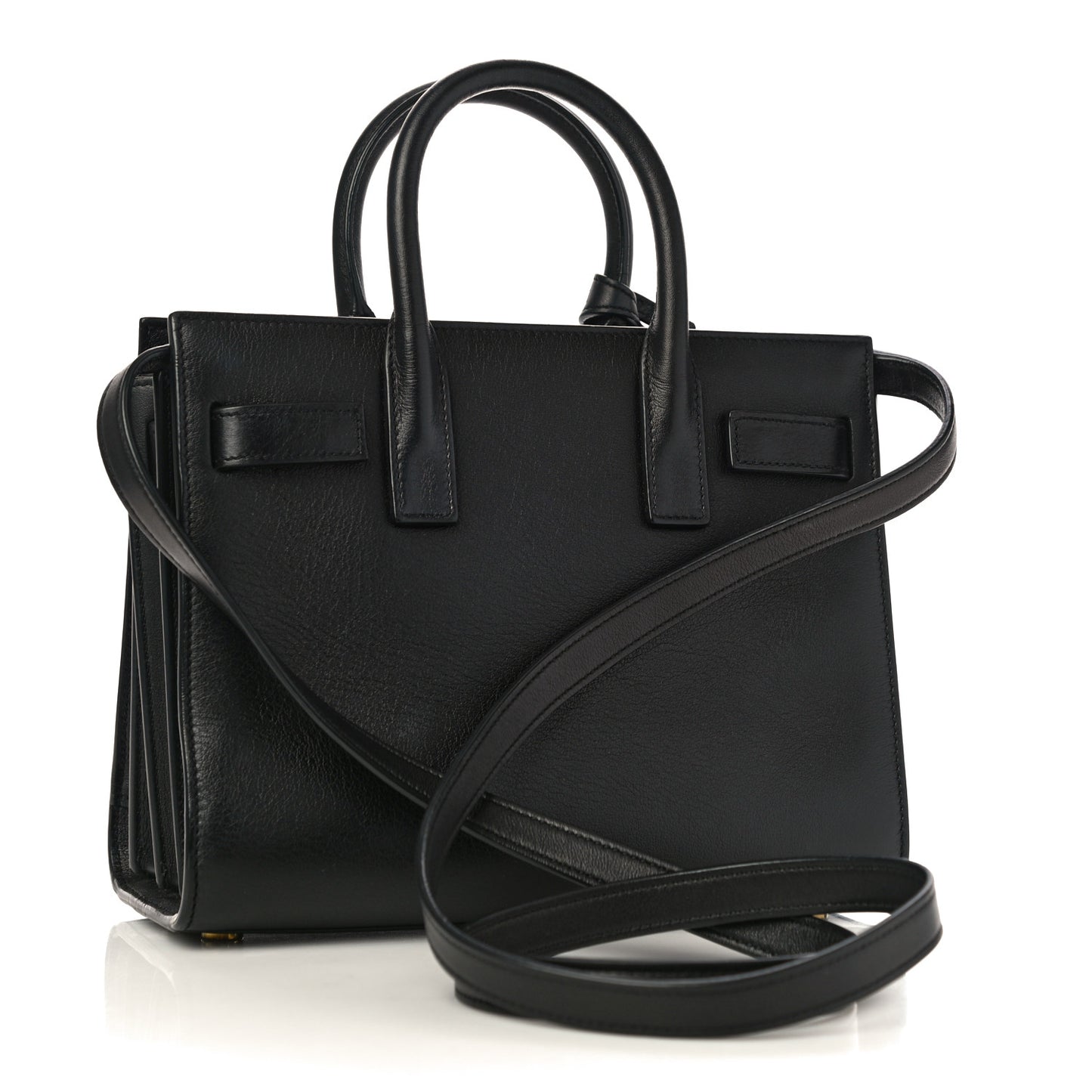 Calfskin Nano Sac de Jour Black