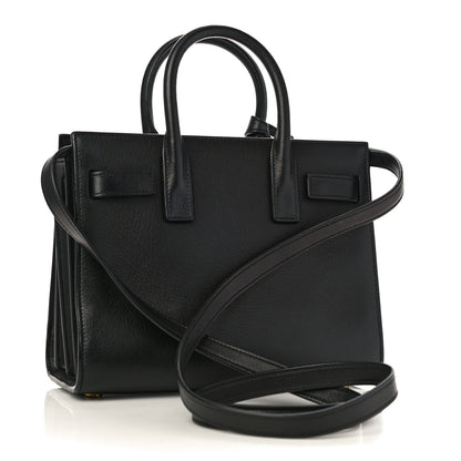 Saint Laurent Calfskin Nano Sac de Jour Black 3 of 12