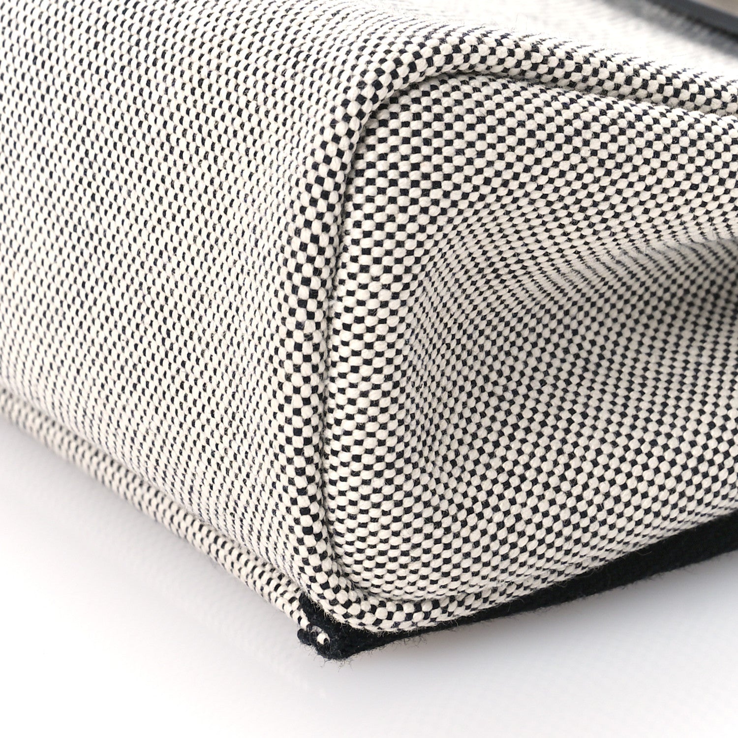 Hermes Military Toile Vache Hunter Herbag Zip Retourne 20 Ecru Black 10 of 11