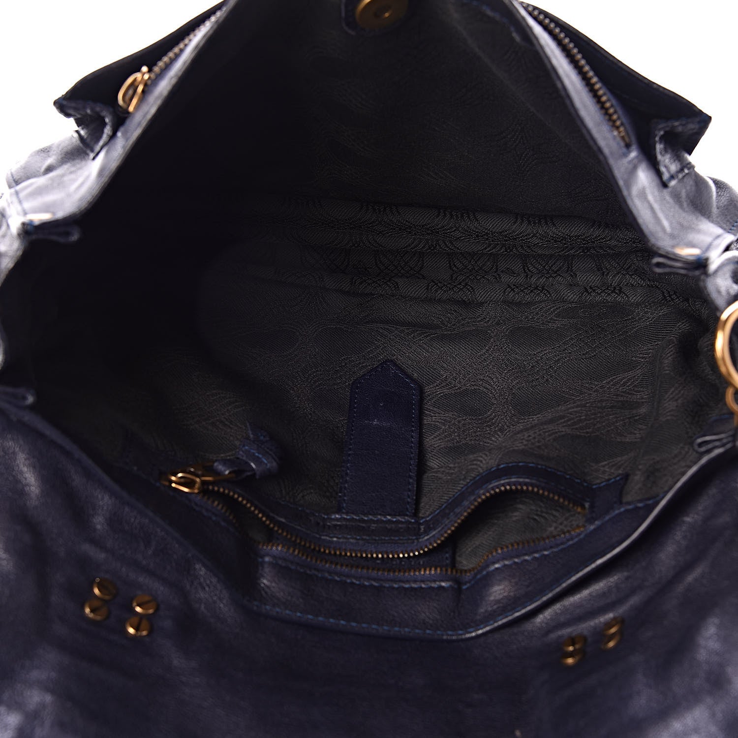 Proenza Schouler Lambskin Medium PS1 Satchel Midnight 5 of 13
