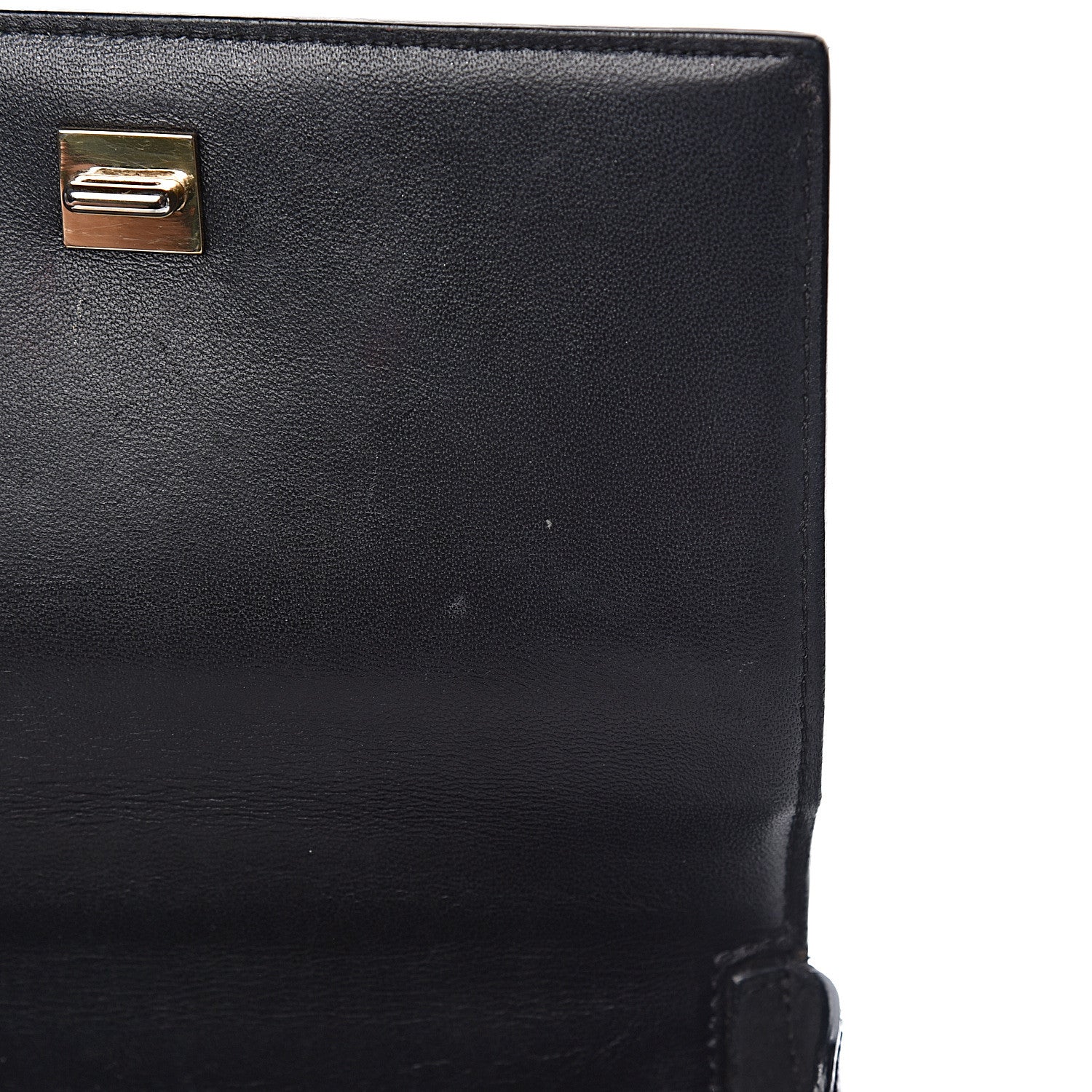 Givenchy Textured Patent Calfskin Mini Pandora Box Crossbody Bag Black 9 of 18