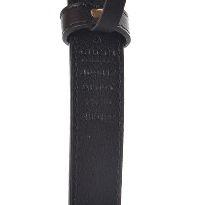 Gucci Calfskin Double G 20mm Belt 75 30 Black 4 of 6