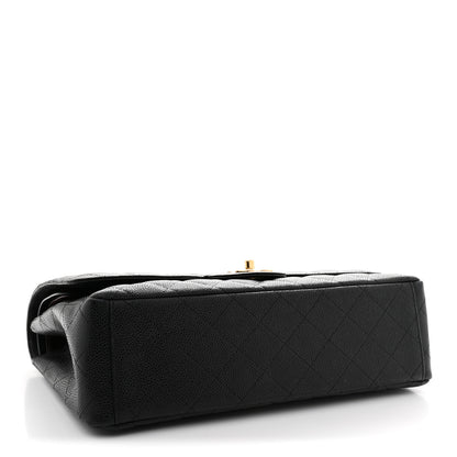 Chanel Caviar Quilted Maxi Double Flap Black 4 of 12