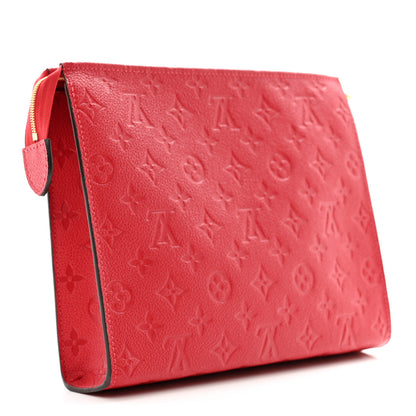 Louis Vuitton Empreinte Monogram Toiletry Pouch 26 Scarlet 3 of 7