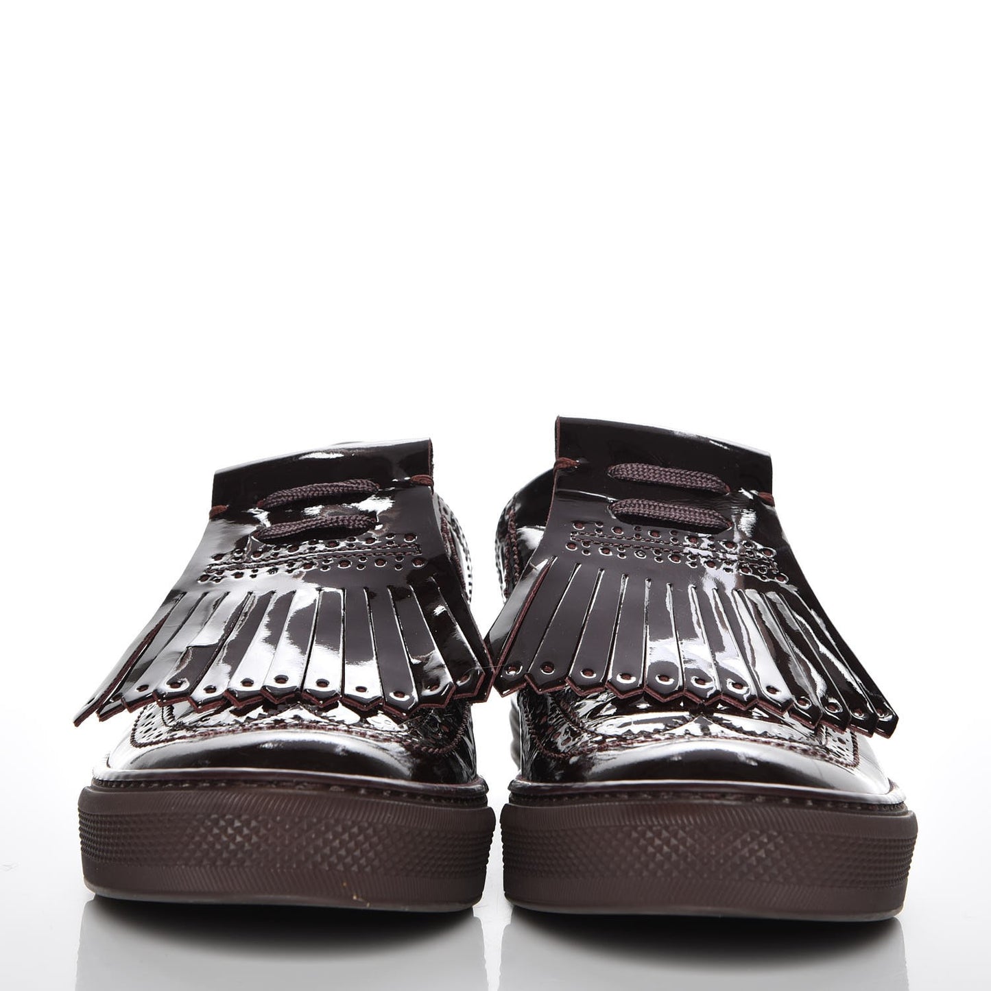 Patent Calfskin Sneaker 37.5 Amarante