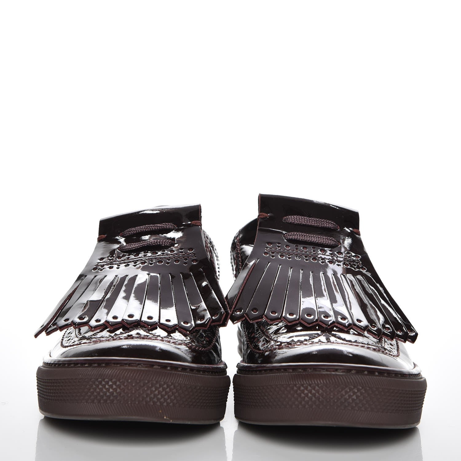 Louis Vuitton Patent Calfskin Sneaker 37.5 Amarante 2 of 8