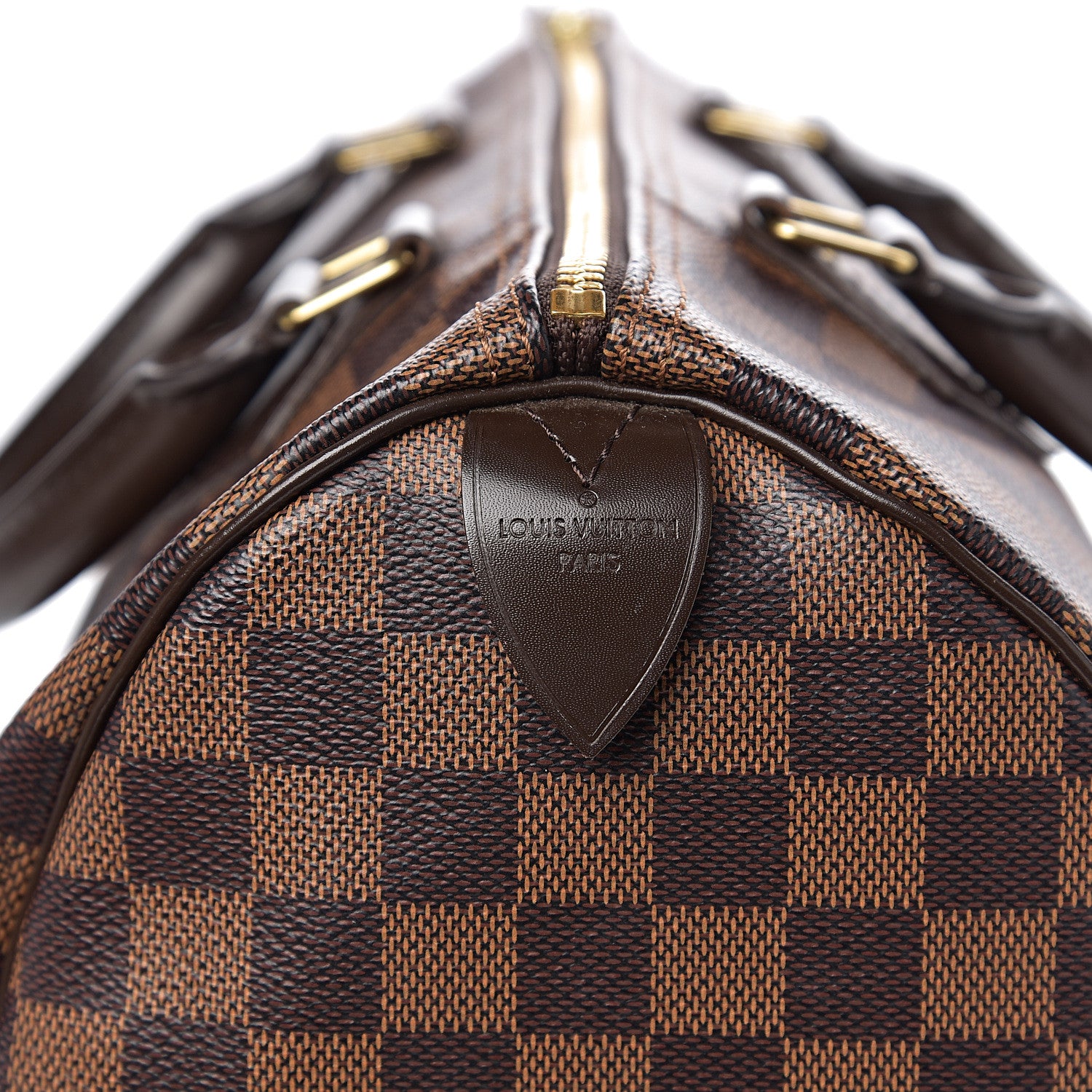 Louis Vuitton Damier Ebene Speedy 30 6 of 9