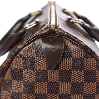 Louis Vuitton Damier Ebene Speedy 30 6 of 9