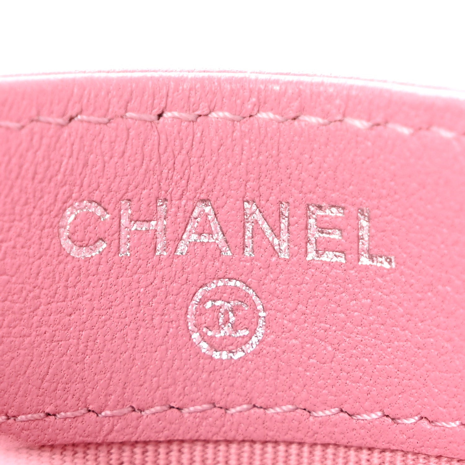 Chanel Lambskin Quilted Crystal Star Card Holder Pink 6 of 11