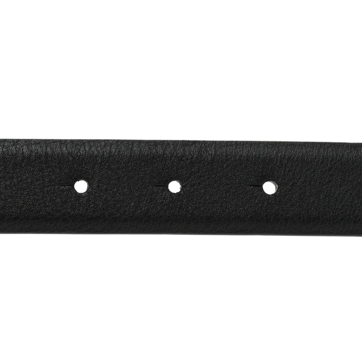 Calfskin Pearl Crystal CC 90 36 Belt Black