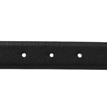 Chanel Calfskin Pearl Crystal CC 90 36 Belt Black 5 of 6