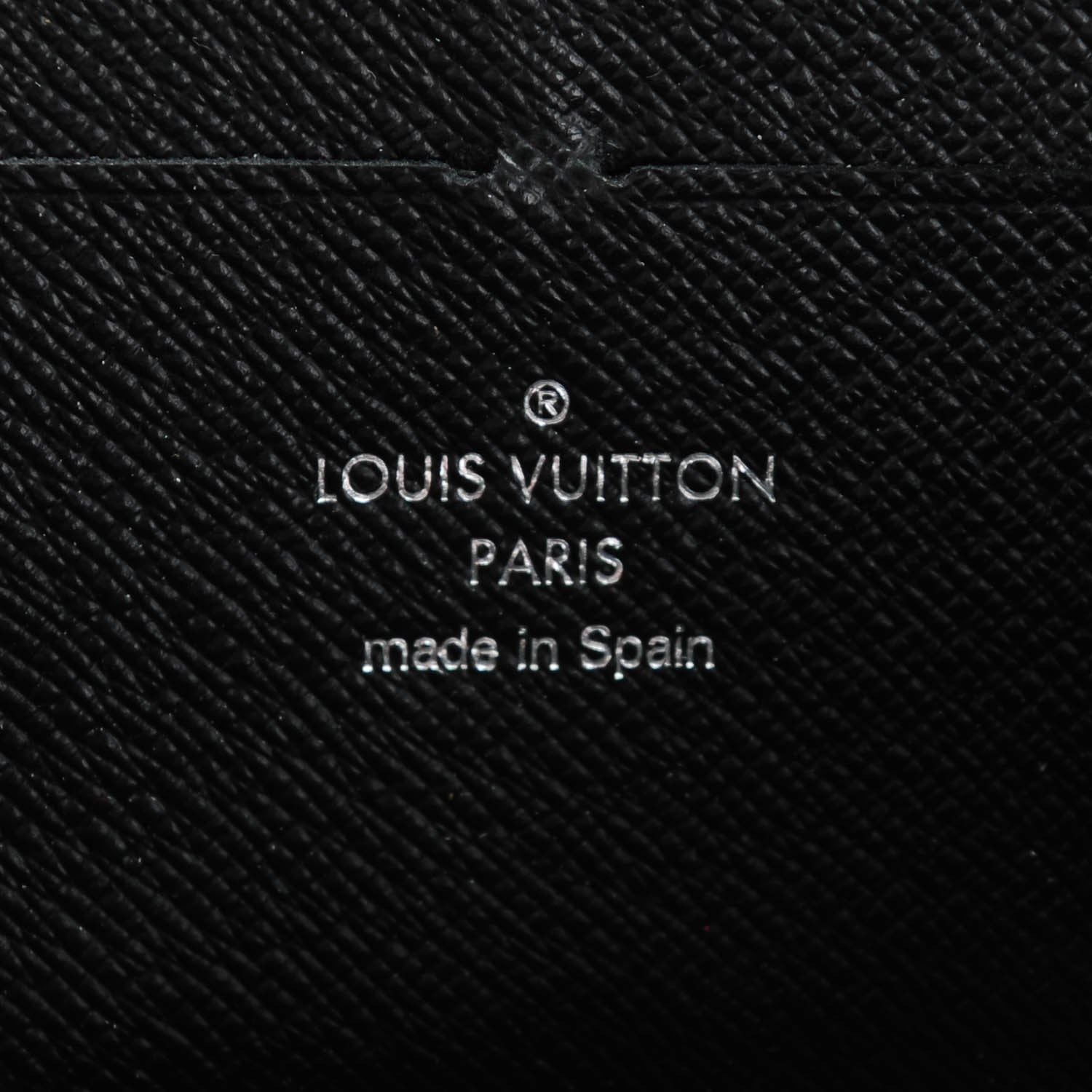 Louis Vuitton Epi Zippy Wallet Black 6 of 6