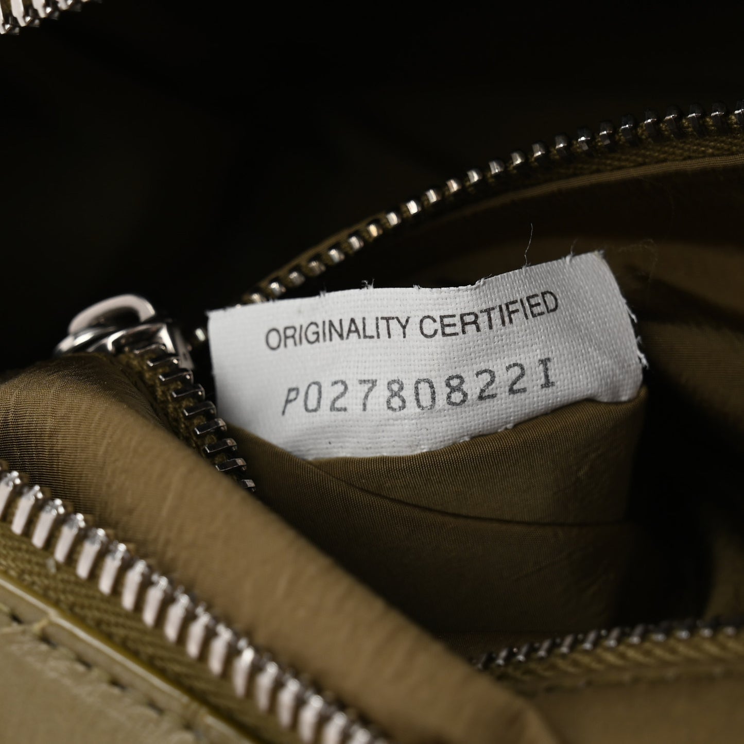 Calfskin Intrecciato Travel Pouch Mud