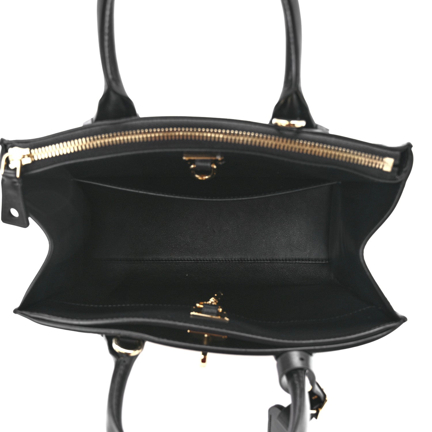 Louis Vuitton Calfskin Studded City Steamer PM Black 5 of 10