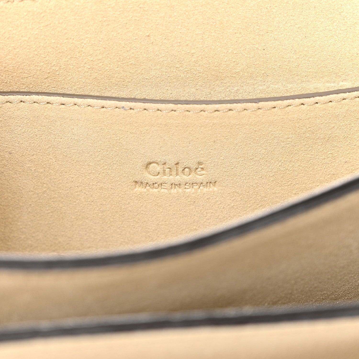 Chloe Suede Calfskin Small Faye Shoulder Bag Intense Violine 6 of 10