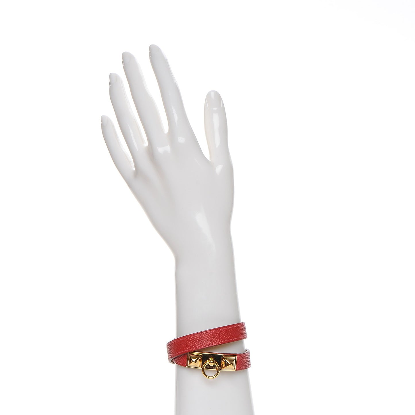 Epsom Rivale Double Tour Bracelet S Rouge Casaque