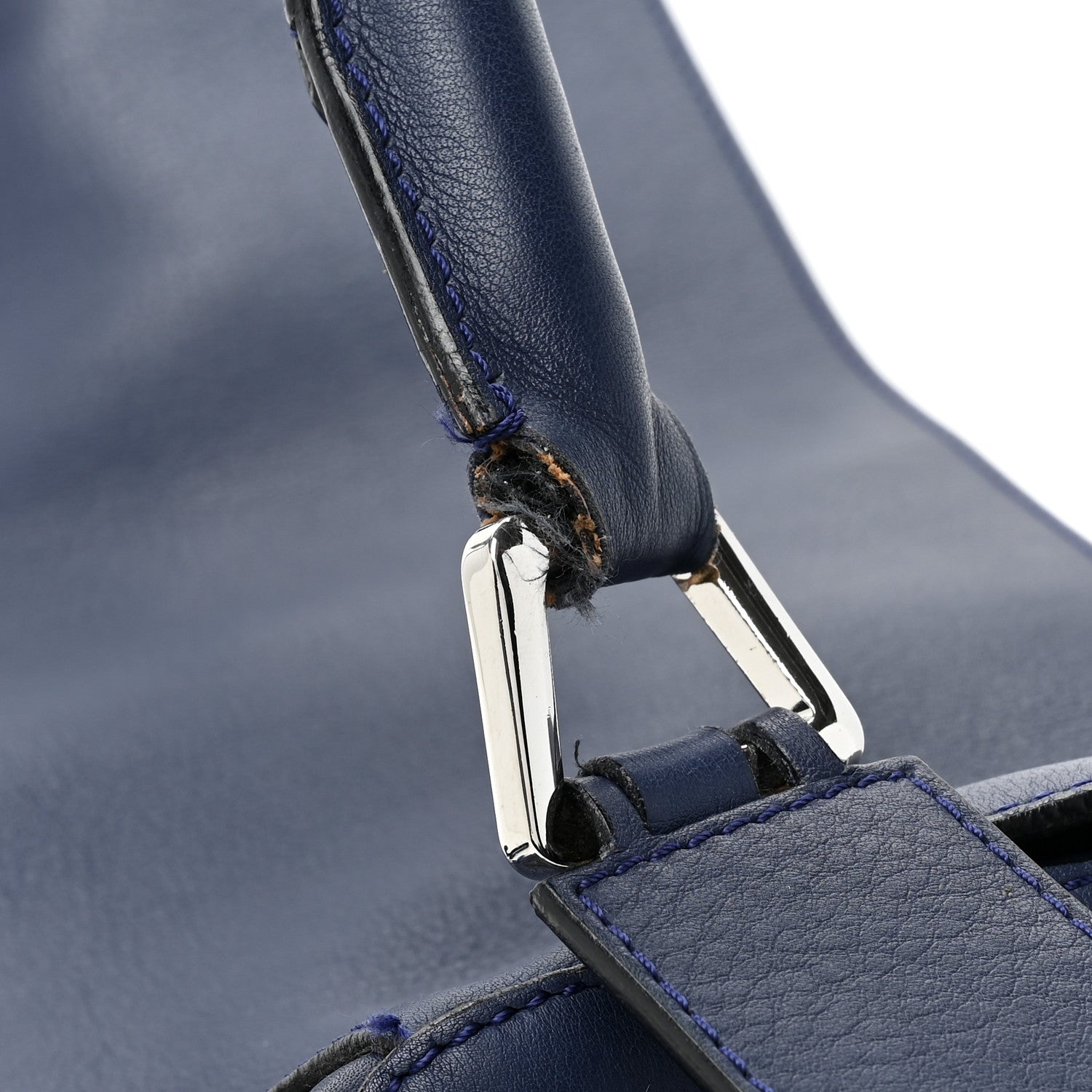 Loewe Calfskin Large Puzzle Bag Marine 12 of 18