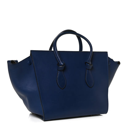 Celine Smooth Calfskin Small Tie Knot Tote Dark Indigo 4 of 16