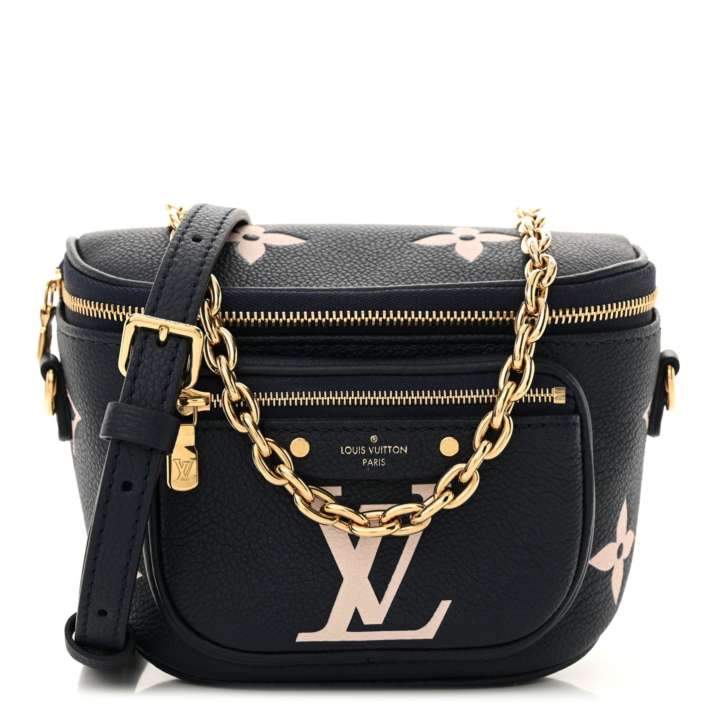 Empreinte Monogram Giant Mini By The Pool Bumbag Blue Beige