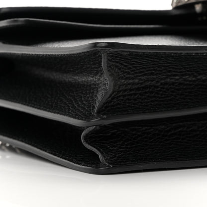 Gucci Pebbled Calfskin Small Dionysus Shoulder Bag Black 9 of 16