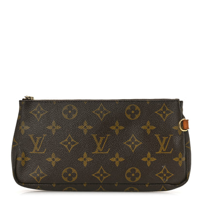 Louis Vuitton Monogram Sac Shopping Tote Pochette Accessories 1 of 9