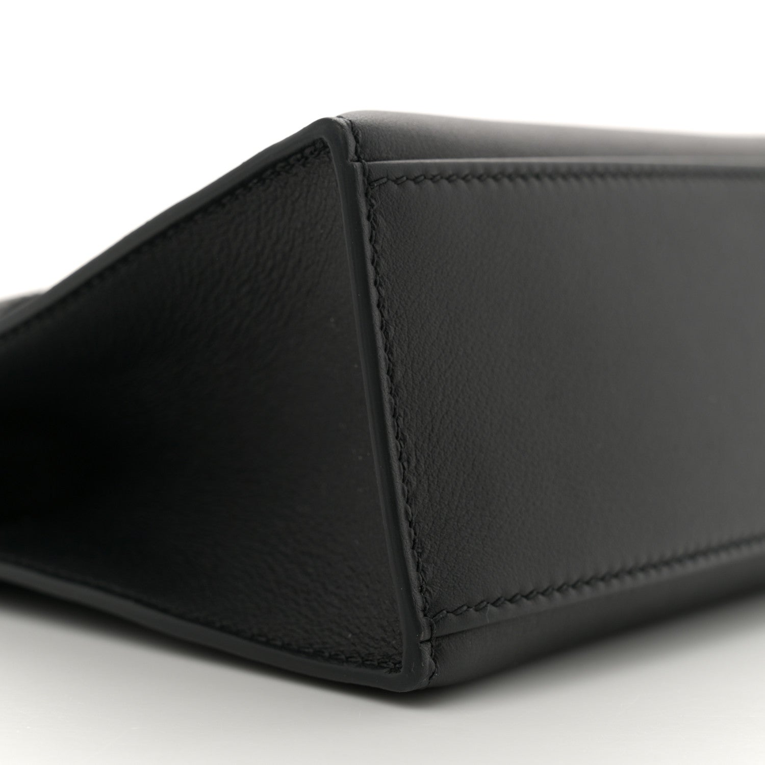 Hermes Swift Kelly Pochette Clutch Black 9 of 11