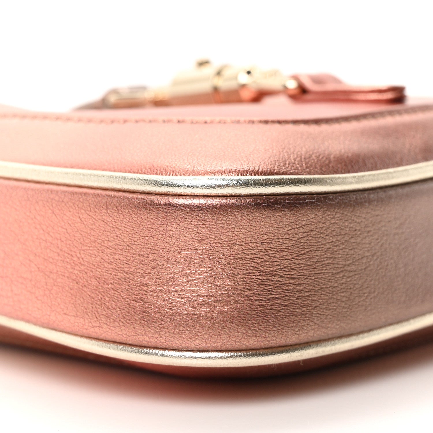 Gucci Metallic Faded Nappa Mini Jackie 1961 Copper 9 of 10