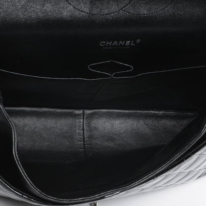 Chanel Patent Quilted Maxi Double Flap Black 5 of 7