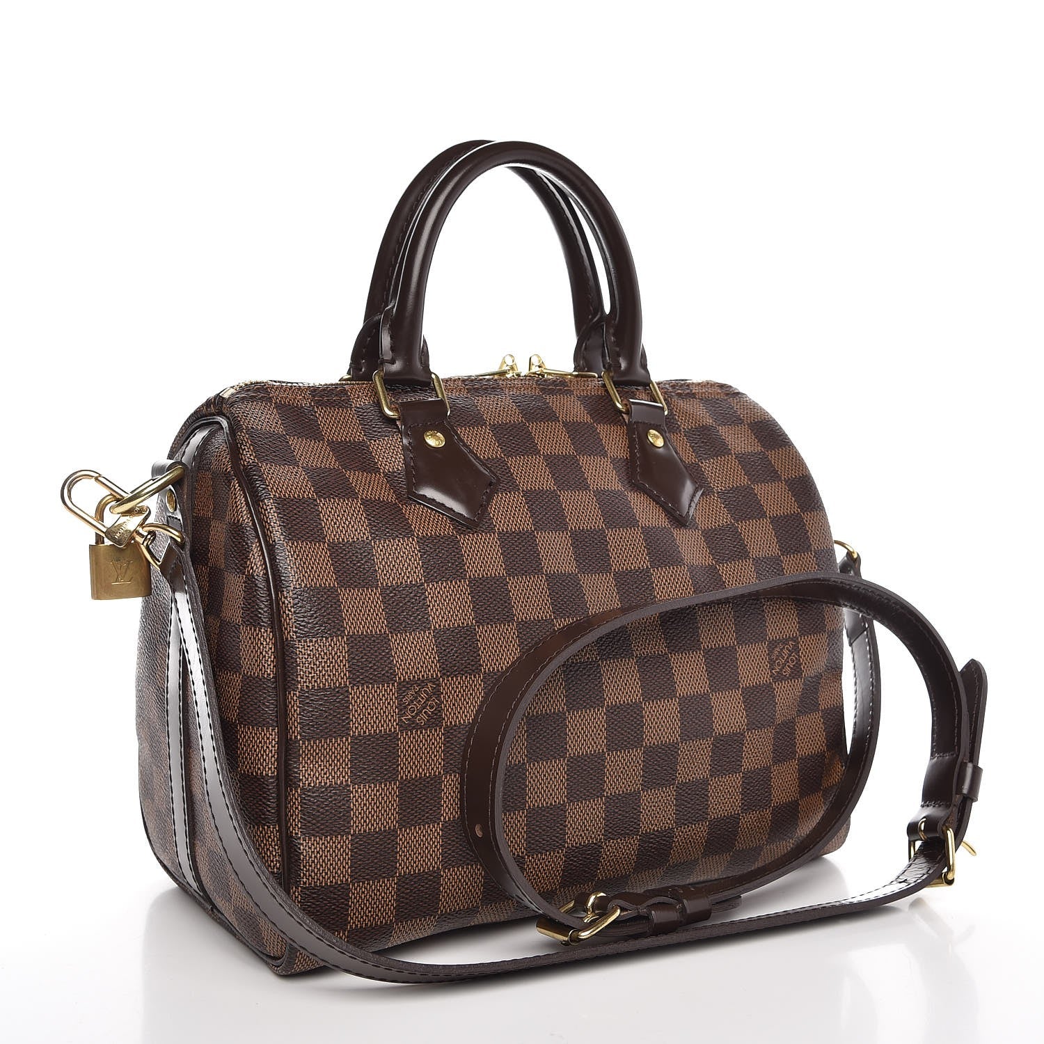 Louis Vuitton Damier Ebene Speedy Bandouliere 25 4 of 8