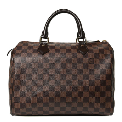 Louis Vuitton Damier Ebene Speedy 30 1 of 10