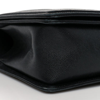 Chanel Caviar Quilted New Medium Boy Flap Black 8 of 10