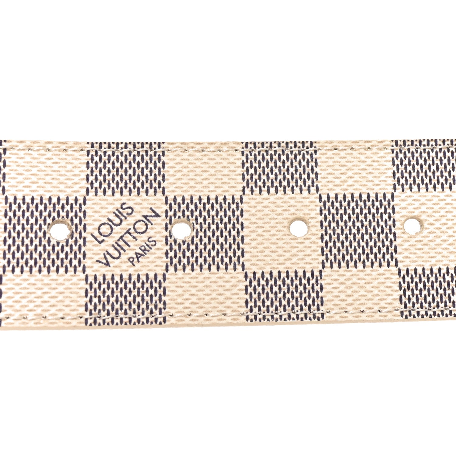 Louis Vuitton Damier Azur 40mm LV Initiales Belt 110 44 3 of 8