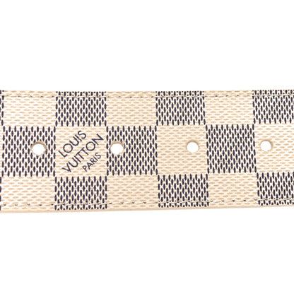 Louis Vuitton Damier Azur 40mm LV Initiales Belt 110 44 3 of 8