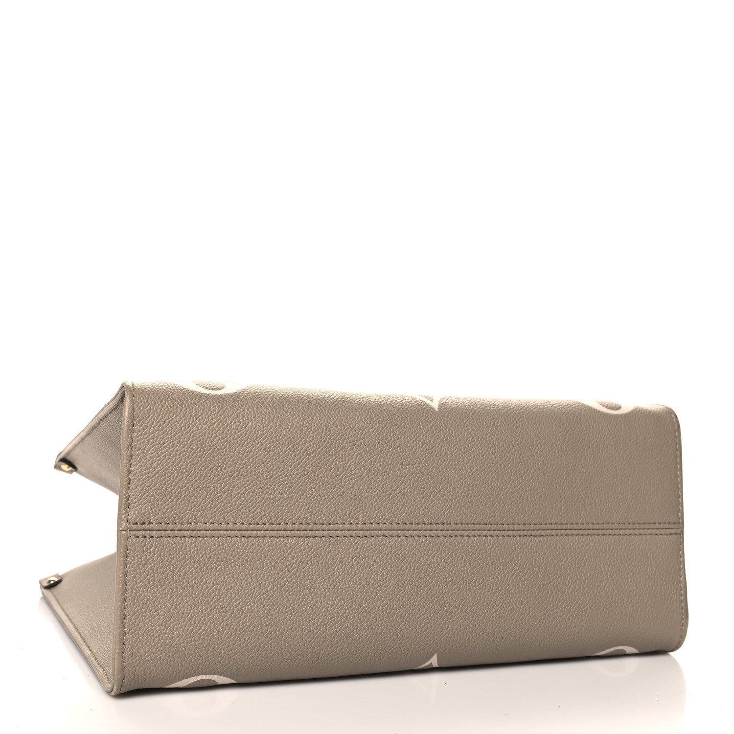 Louis Vuitton Empreinte Monogram Giant Onthego MM Tourterelle Creme 4 of 11