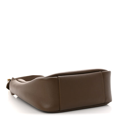 Saint Laurent Smooth Calfskin Small Le 5 A 7 Soft Hobo New Pecan Brown 4 of 10