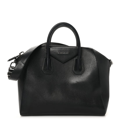 Givenchy Sugar Goatskin Medium Antigona Black 1 of 10