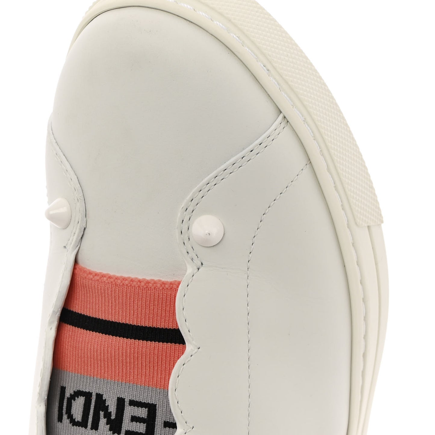 Vitello Rockoclick Slip On Sneakers 36 White Multicolor