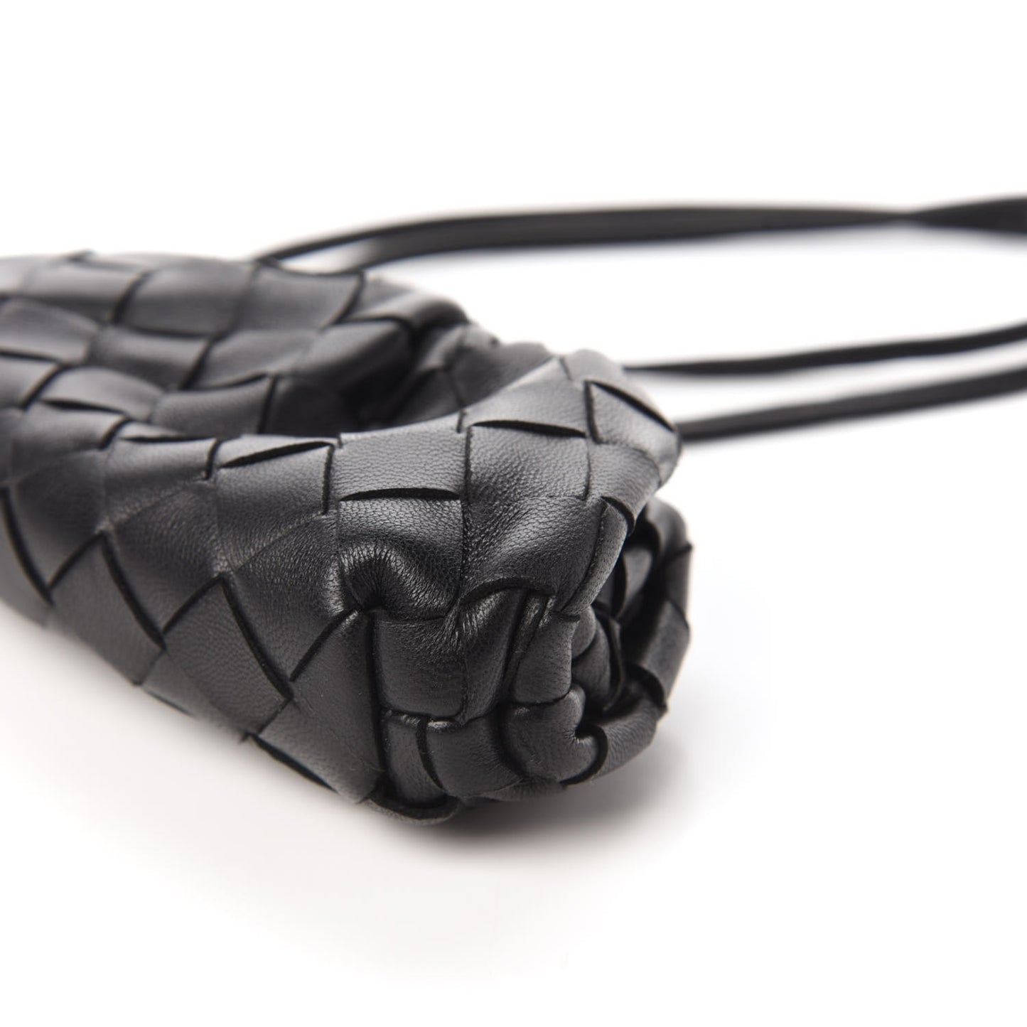 Nappa Intrecciato Coin Purse Black