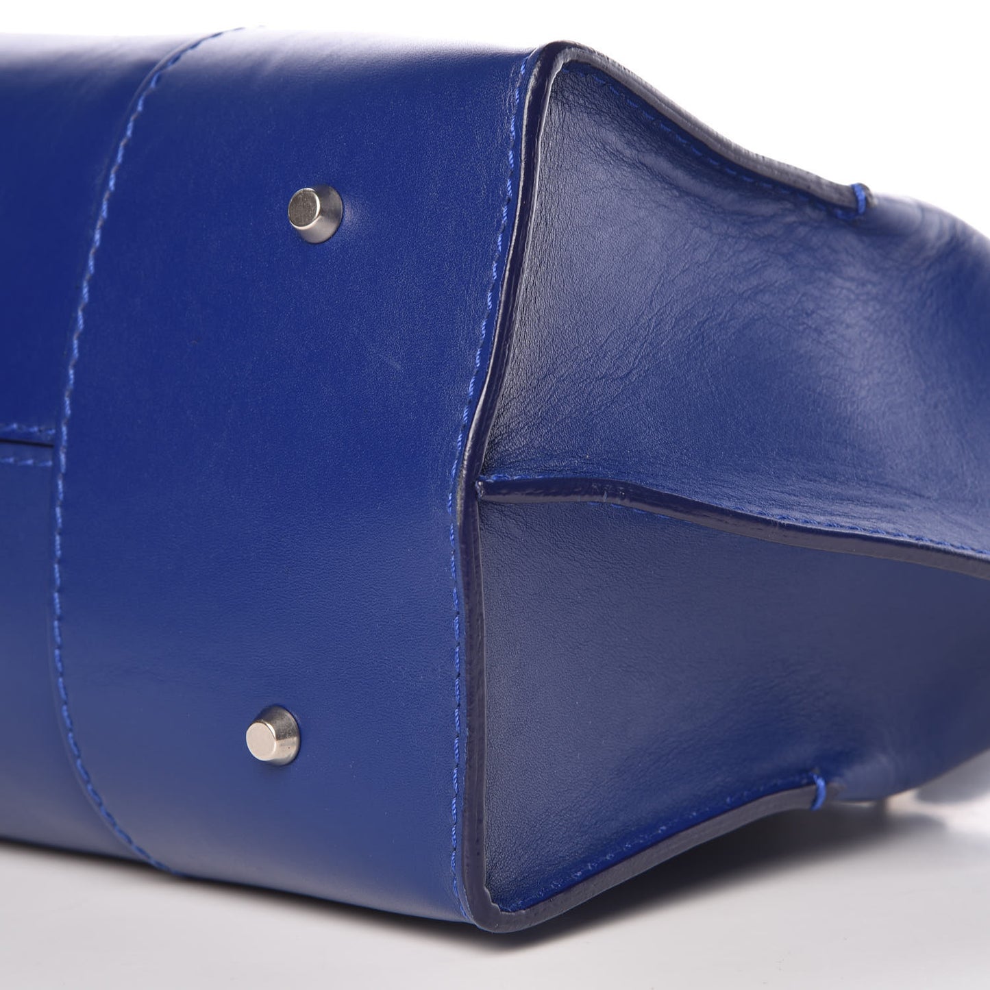 Smooth Calfskin Legend Satchel Ultramarine