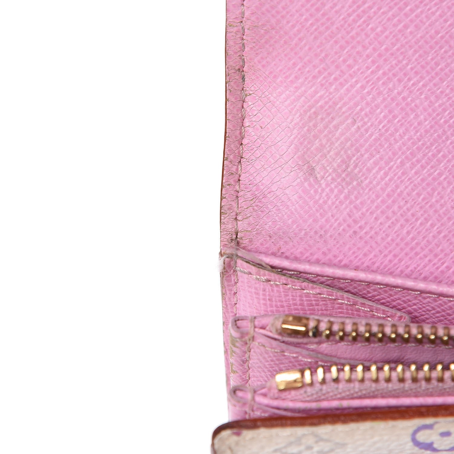 Louis Vuitton Monogram Multicolor Sarah Wallet White Litchi 15 of 24