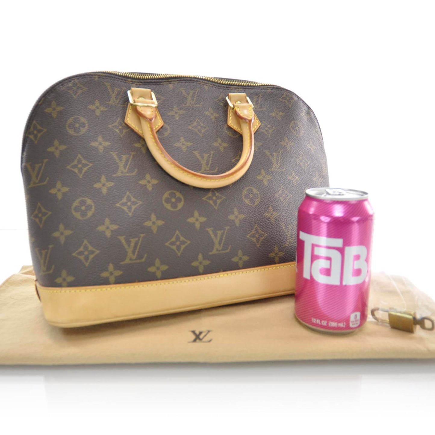 Monogram Alma Handbag Tote