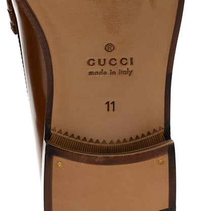 Gucci Calfskin Womens Interlocking G Millennial Ribot Loafers 37.5 Cuir 11 Cuir 7 of 10
