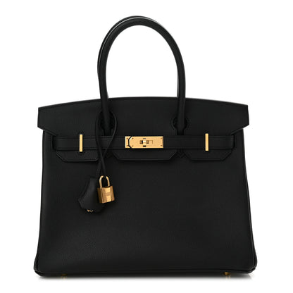 Hermes Epsom Birkin 30 Black 1 of 11