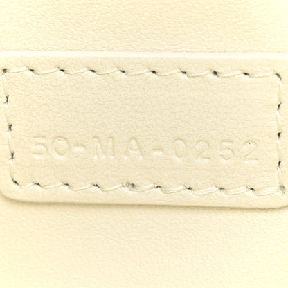 Christian Dior Calfskin Macrocannage Medium Diortravel Nomad Pouch Latte 7 of 10