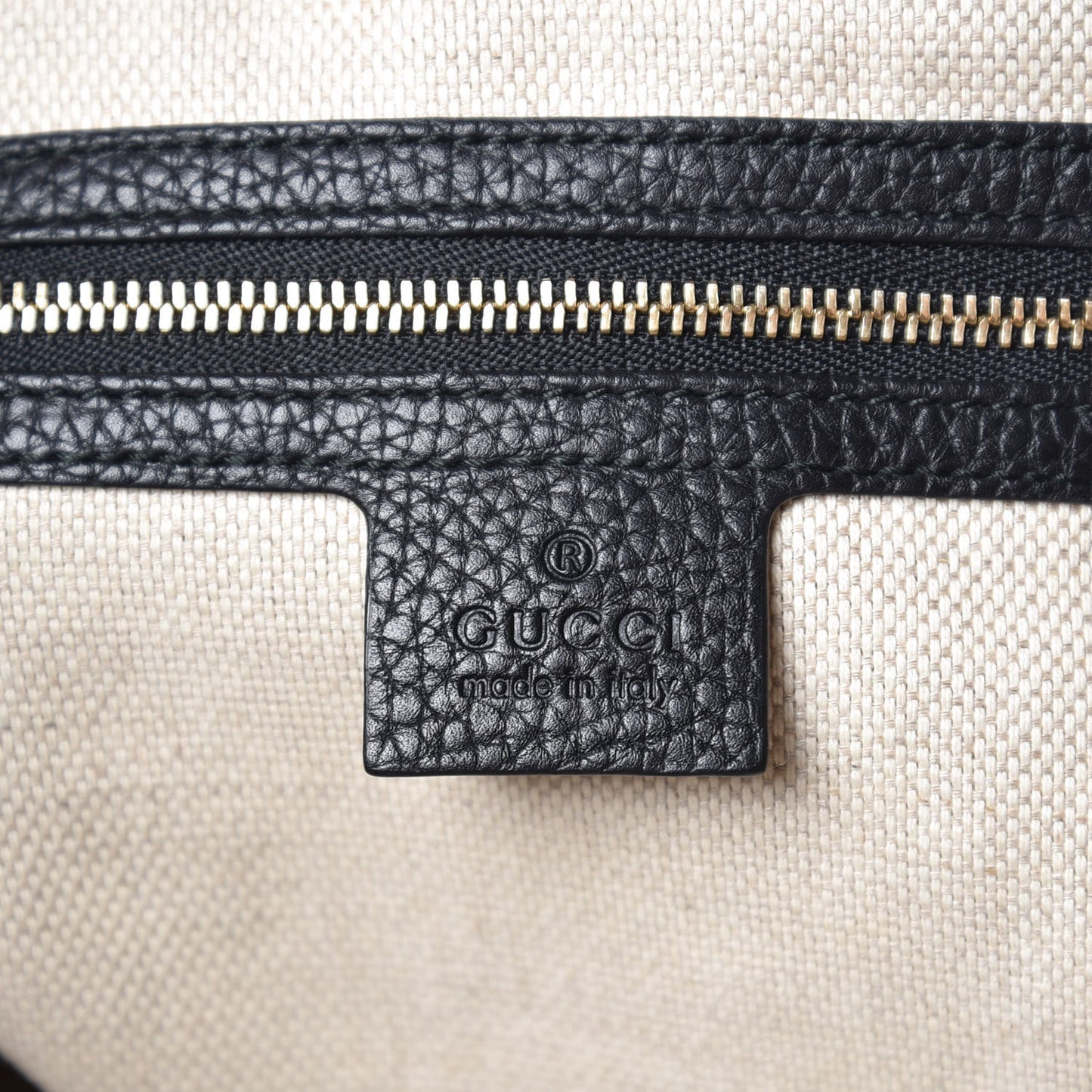 Pebbled Calfskin Medium Soho Chain Shoulder Bag Black
