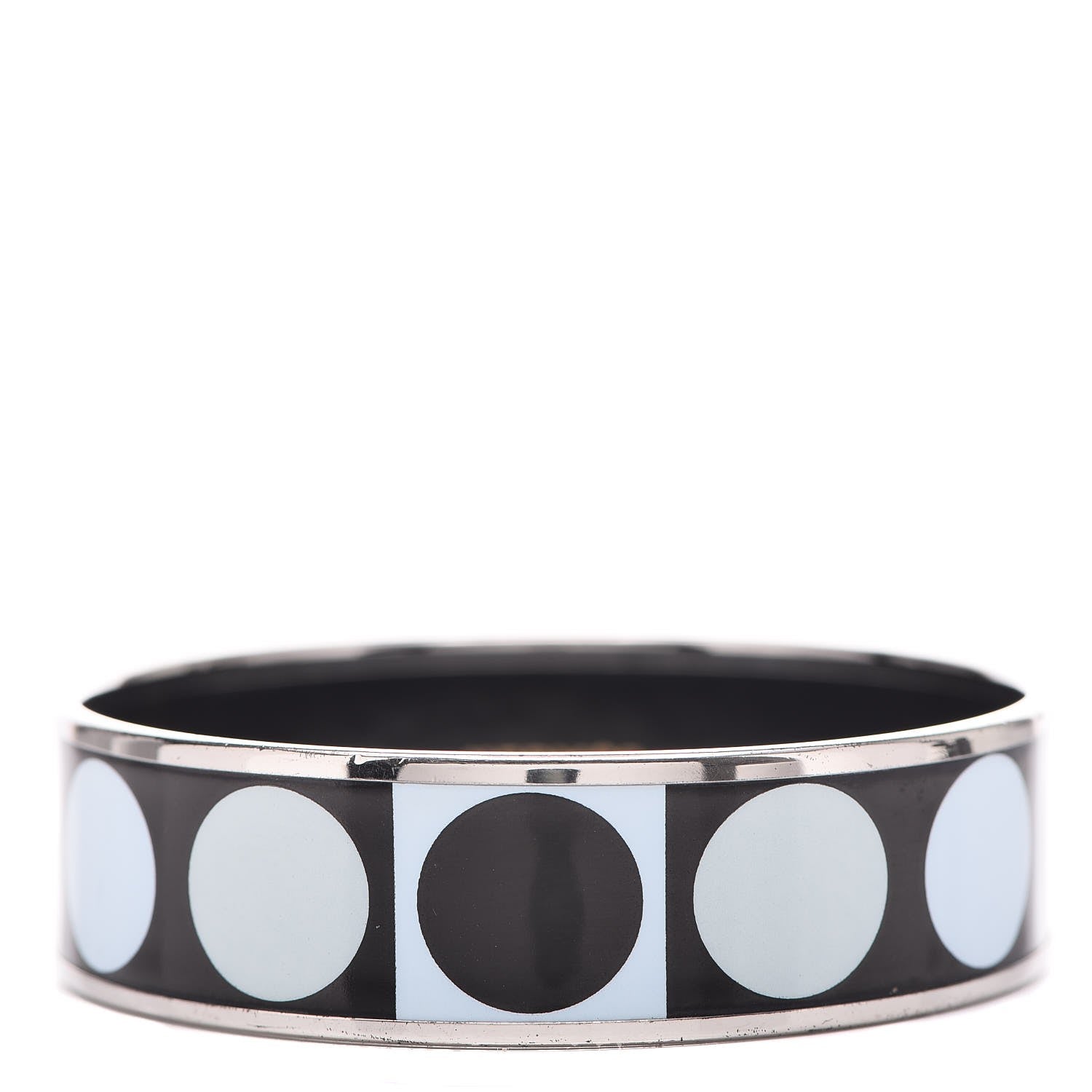 Hermes Enamel Printed Wide Bracelet 65 1 of 4