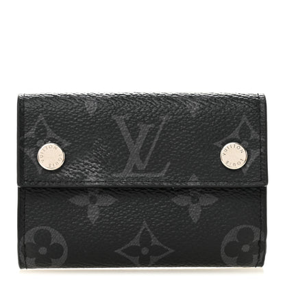 Louis Vuitton Monogram Eclipse Discovery Compact Wallet 1 of 7