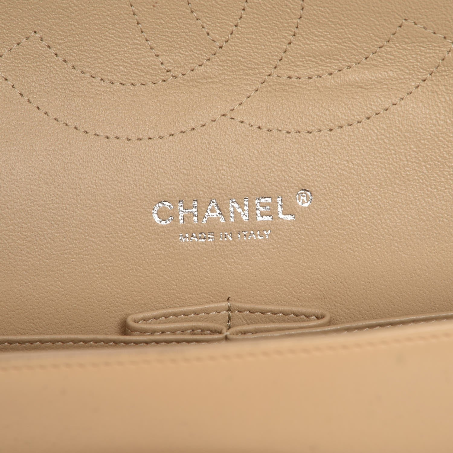 Chanel Lambskin Quilted Jumbo Double Flap Beige Clair 6 of 8